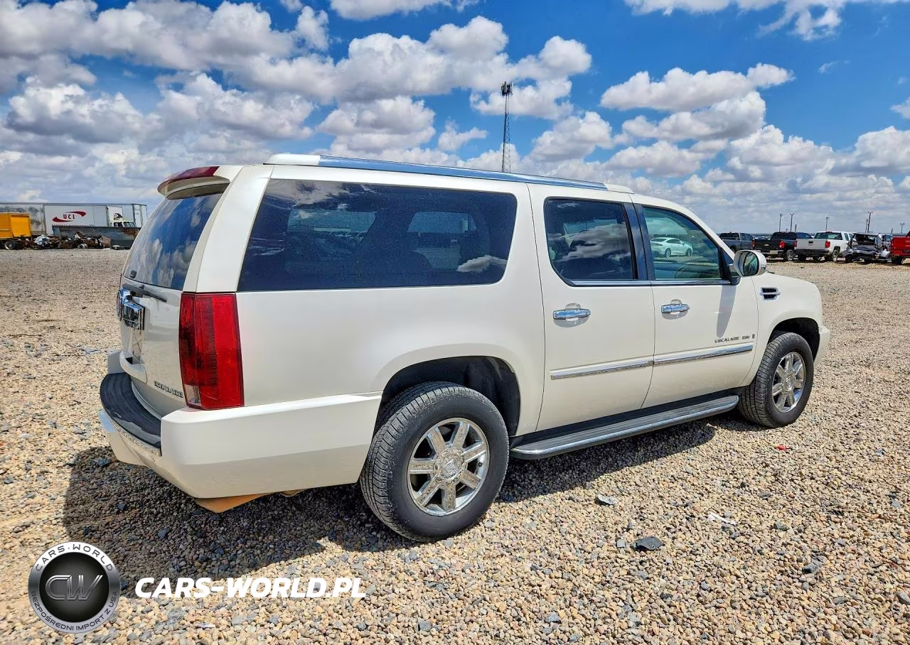 2007 Cadillac Escalade Esv VIN:1GYFK66867R391269 - 3