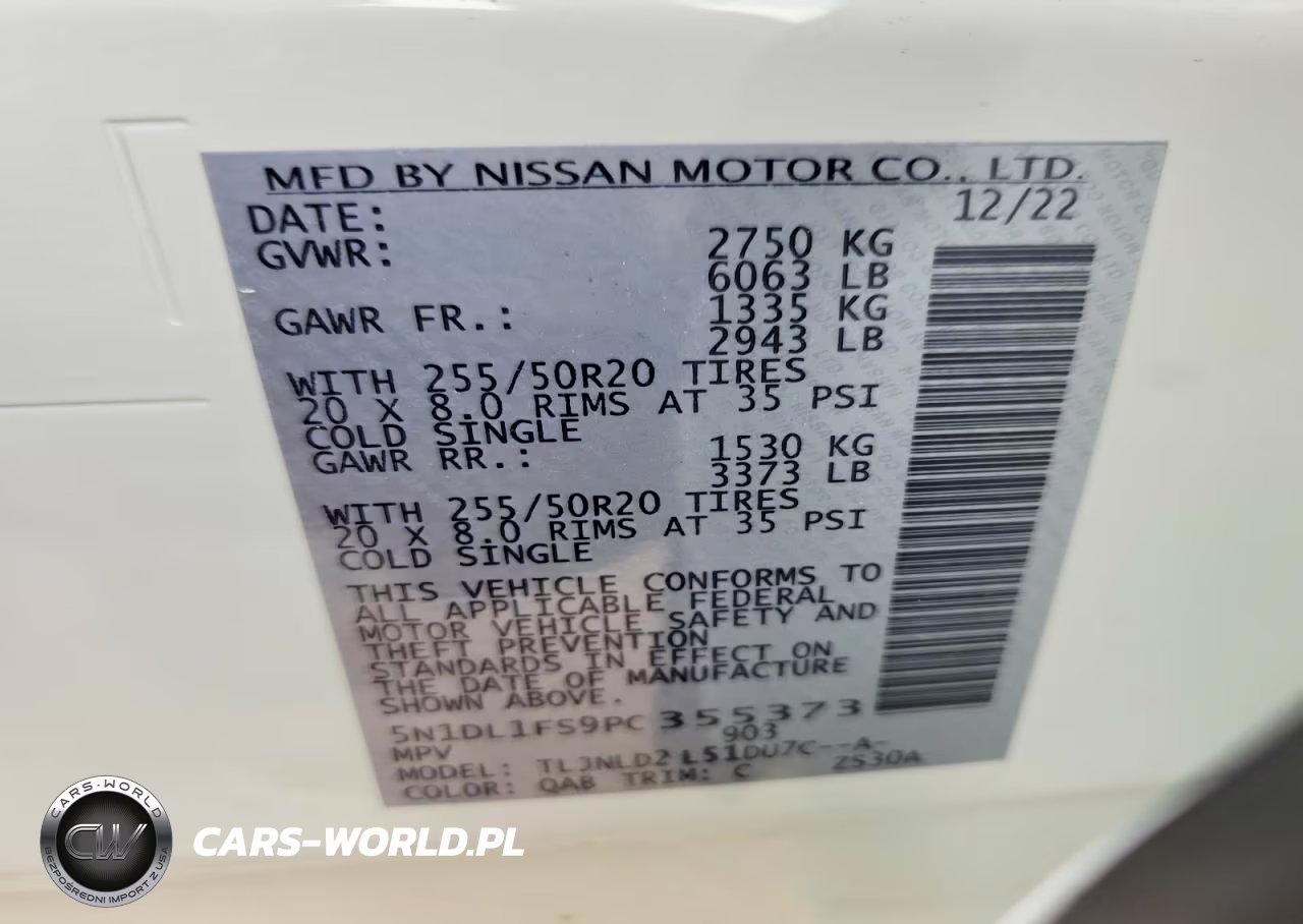 2023 Infiniti Qx60 Luxe VIN:5N1DL1FS9PC355373 - 12