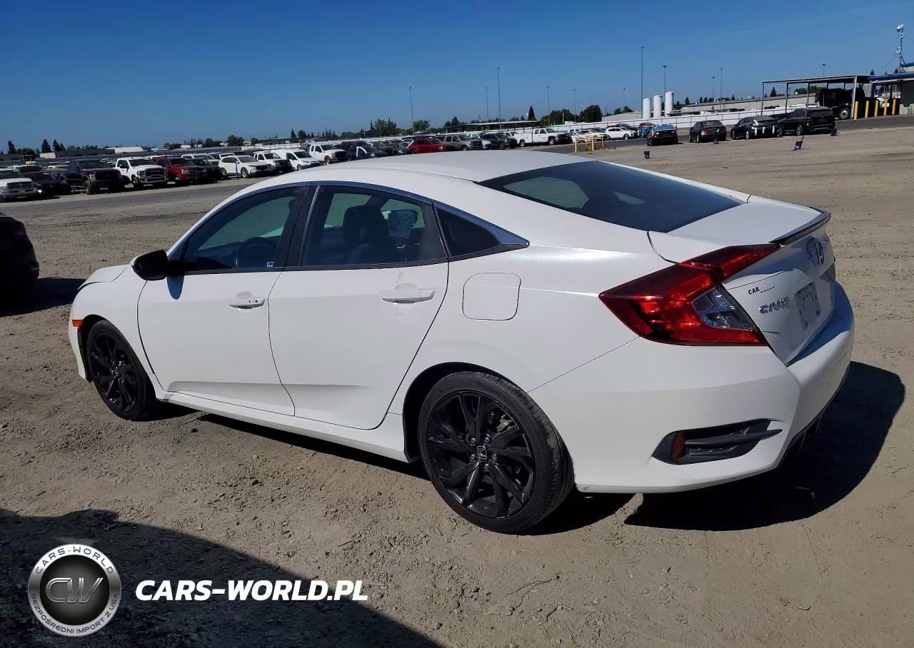 2020 Honda Civic Sport VIN:2HGFC2F81LH596778 - 2