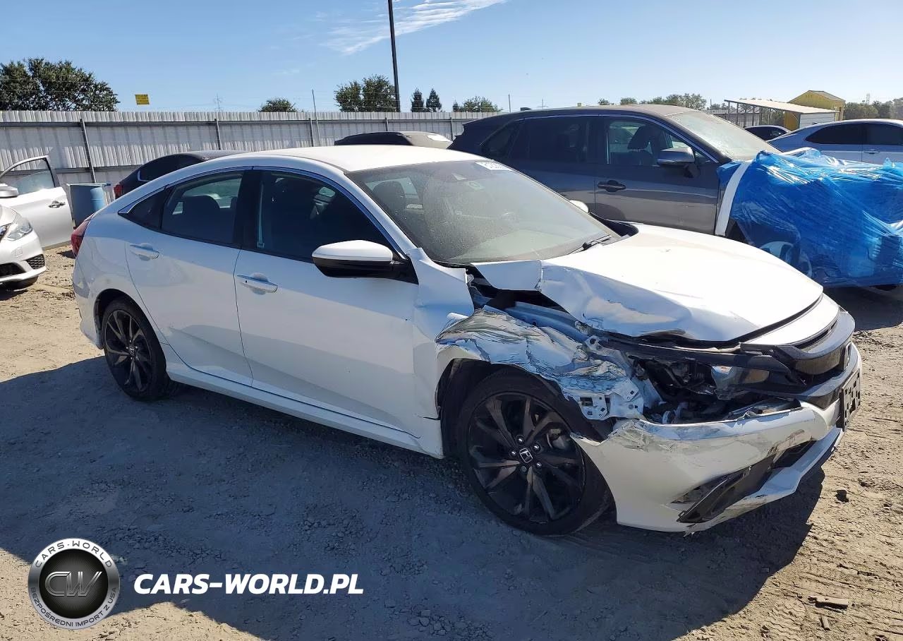 2020 Honda Civic Sport VIN:2HGFC2F81LH596778 - 4