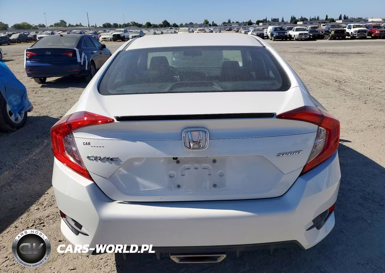 2020 Honda Civic Sport VIN:2HGFC2F81LH596778 - 6
