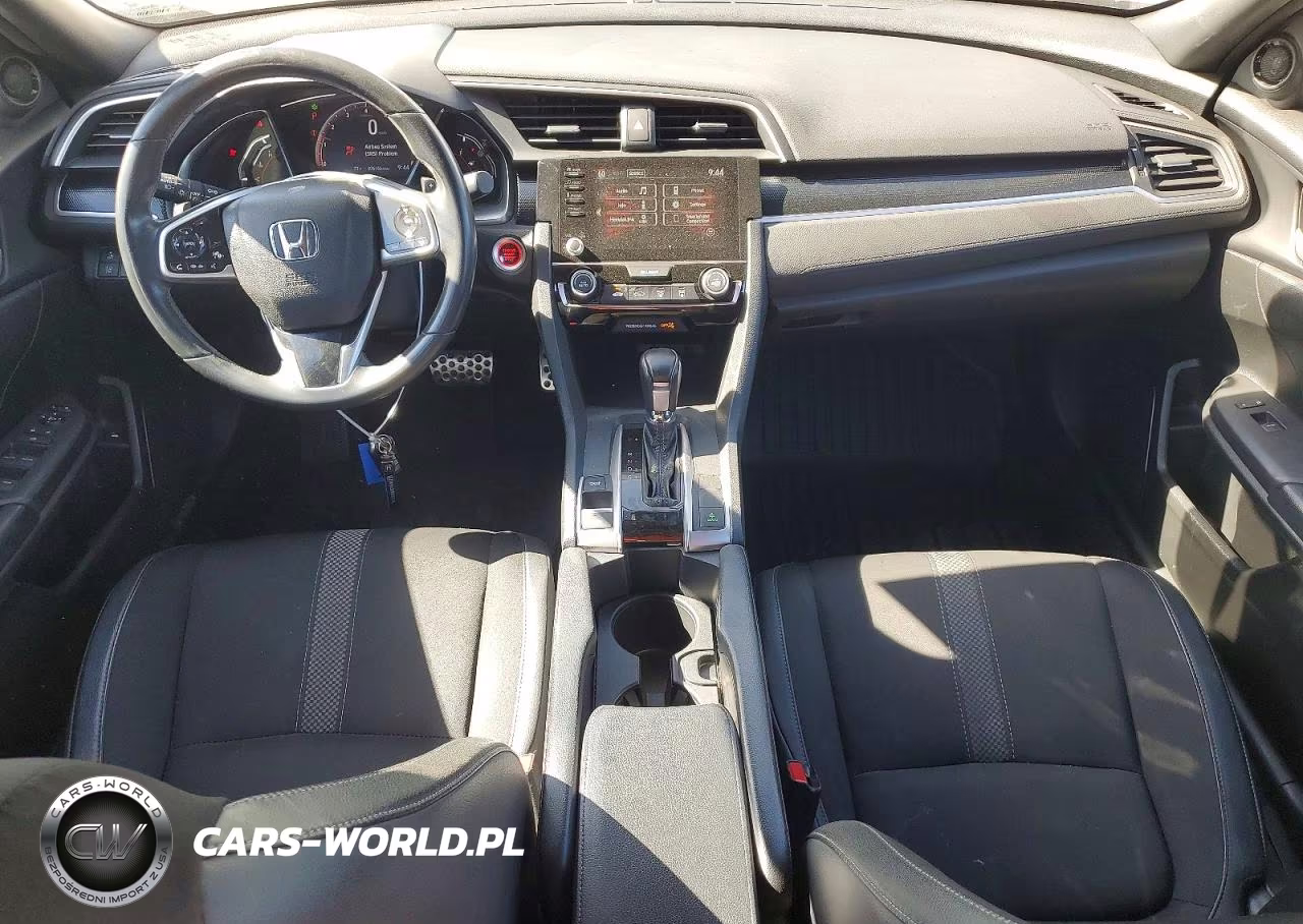 2020 Honda Civic Sport VIN:2HGFC2F81LH596778 - 8