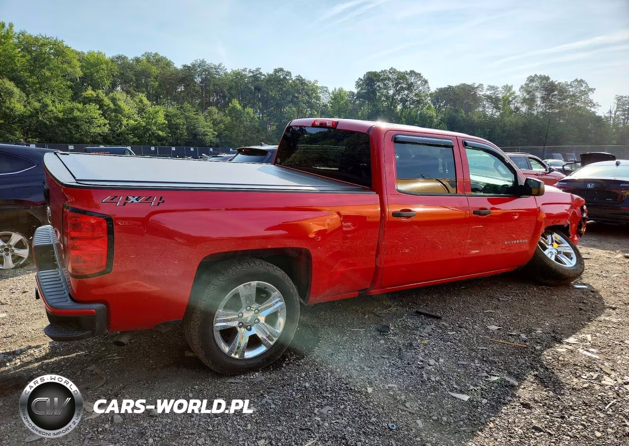 2018 Chevrolet Silverado K1500 Custom VIN:3GCUKPEC0JG466709 - 3