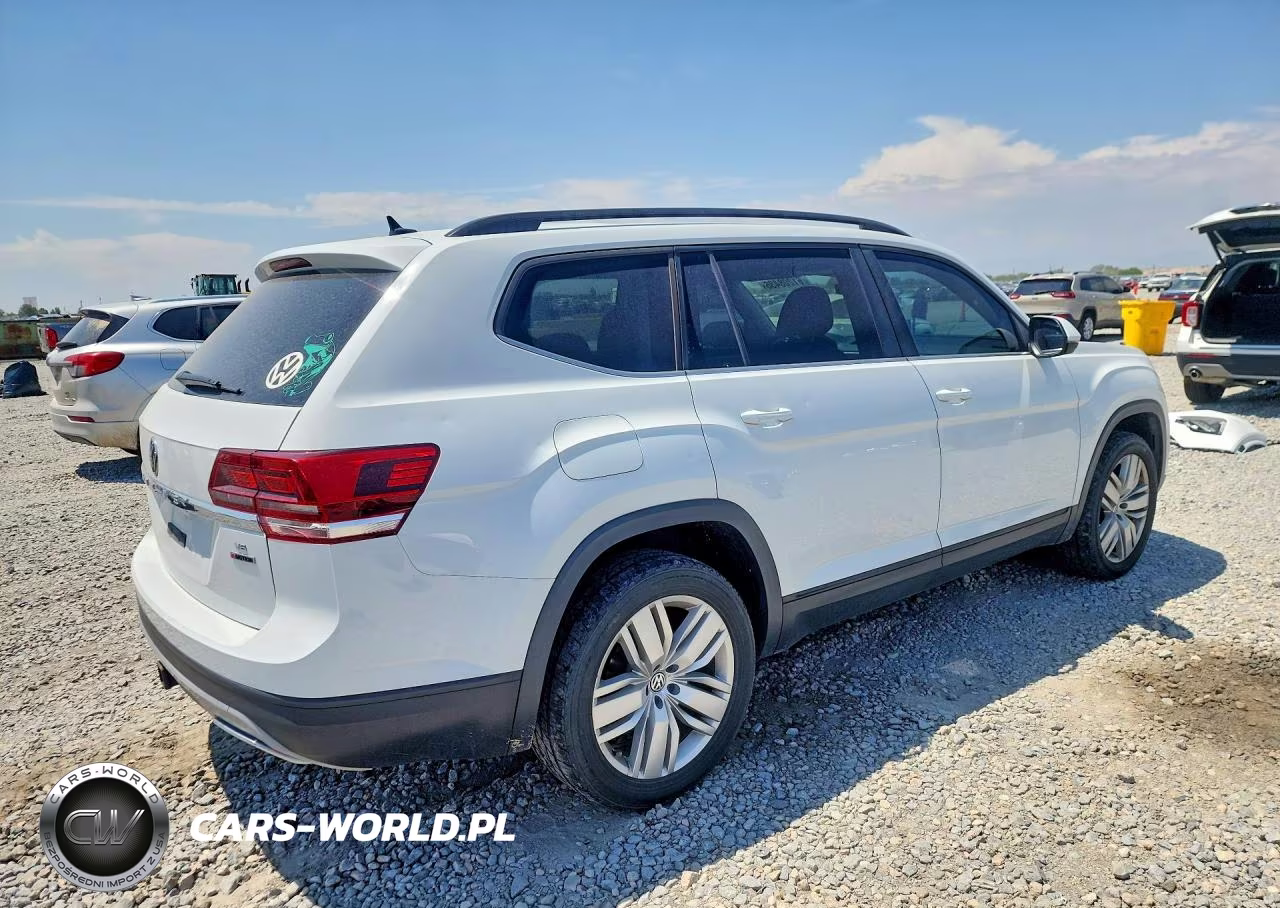2020 Volkswagen Atlas Se VIN:1V2UR2CA4LC502342 - 3
