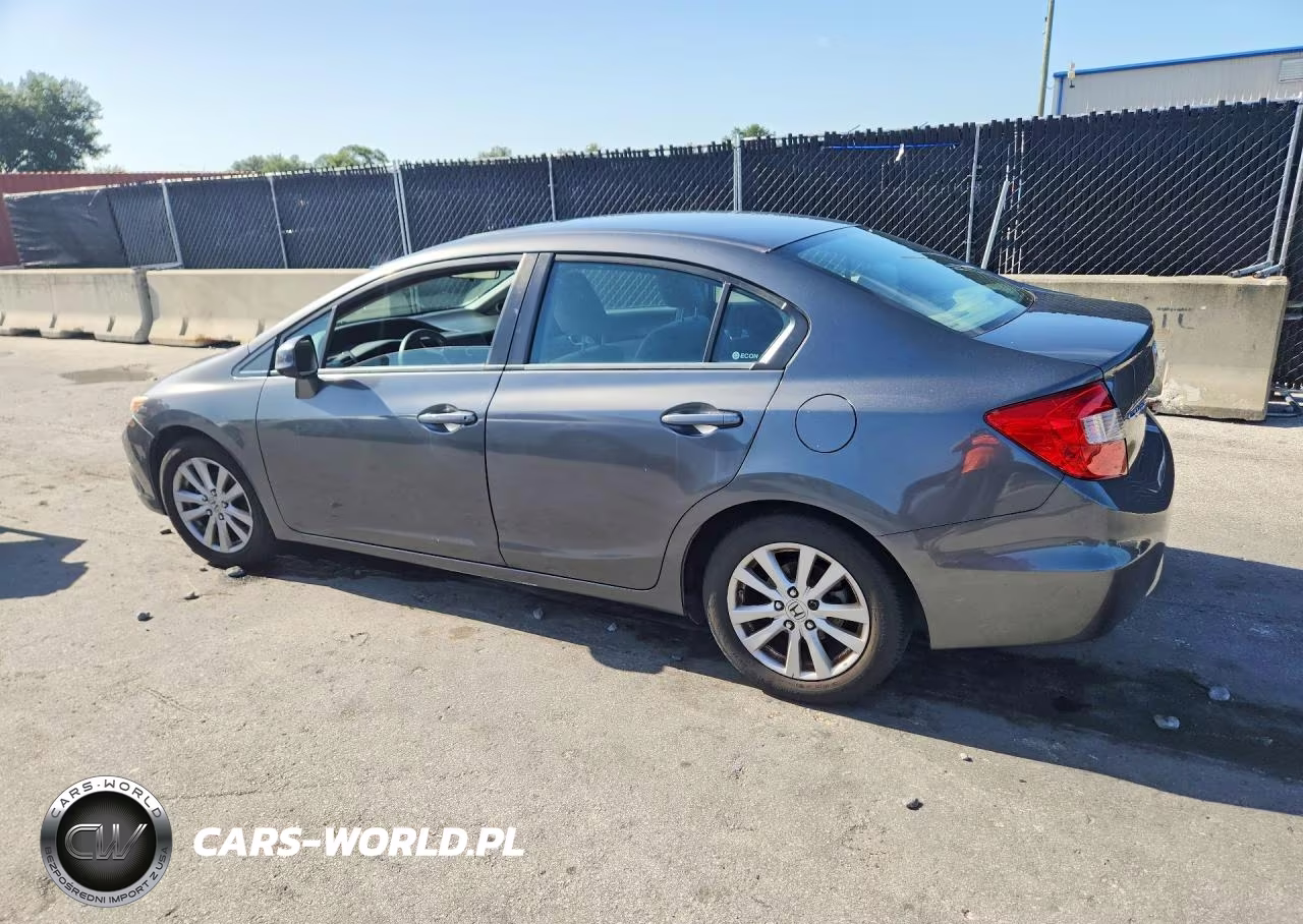 2012 Honda Civic Ex VIN:2HGFB2F85CH320431 - 2