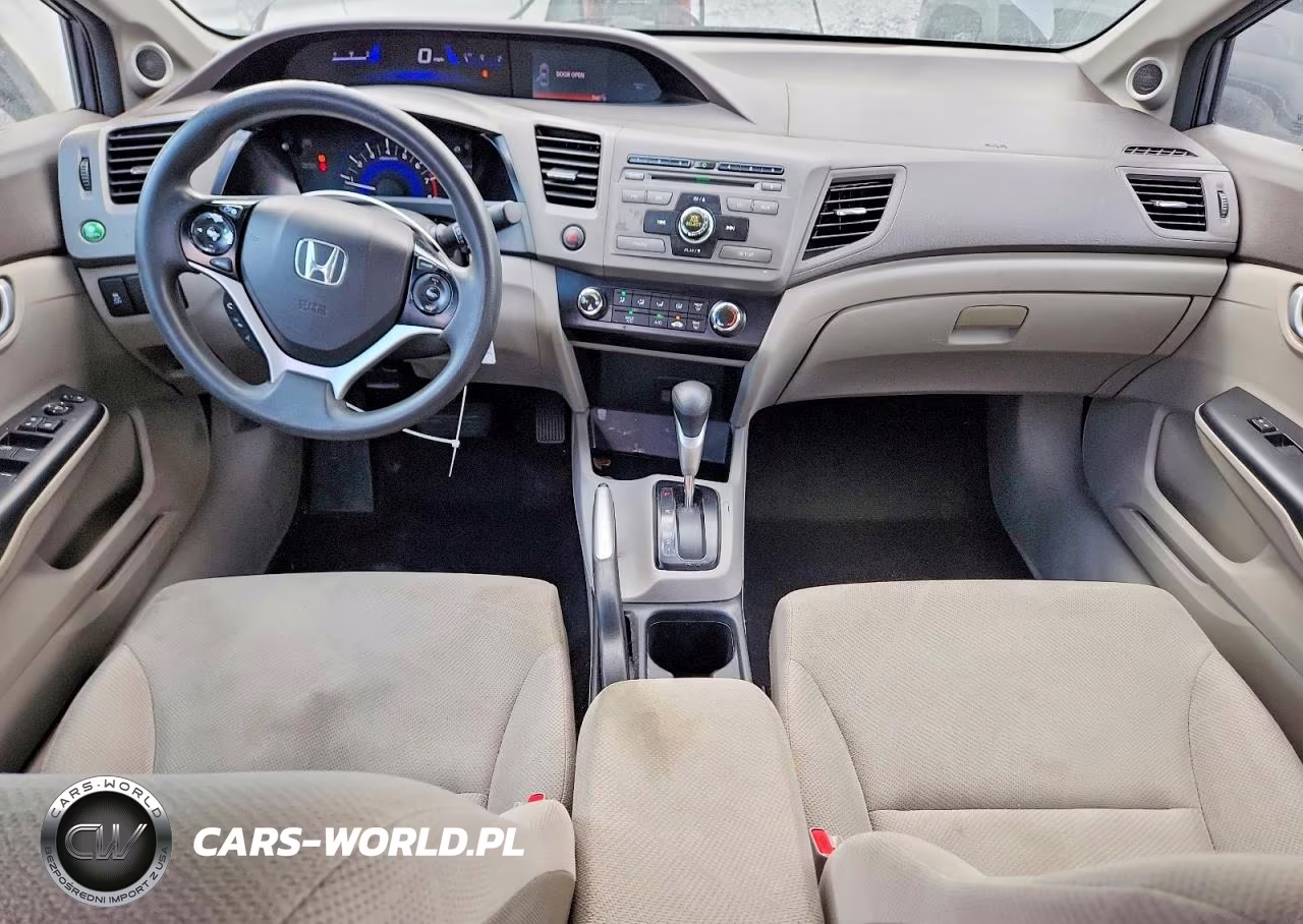 2012 Honda Civic Ex VIN:2HGFB2F85CH320431 - 8