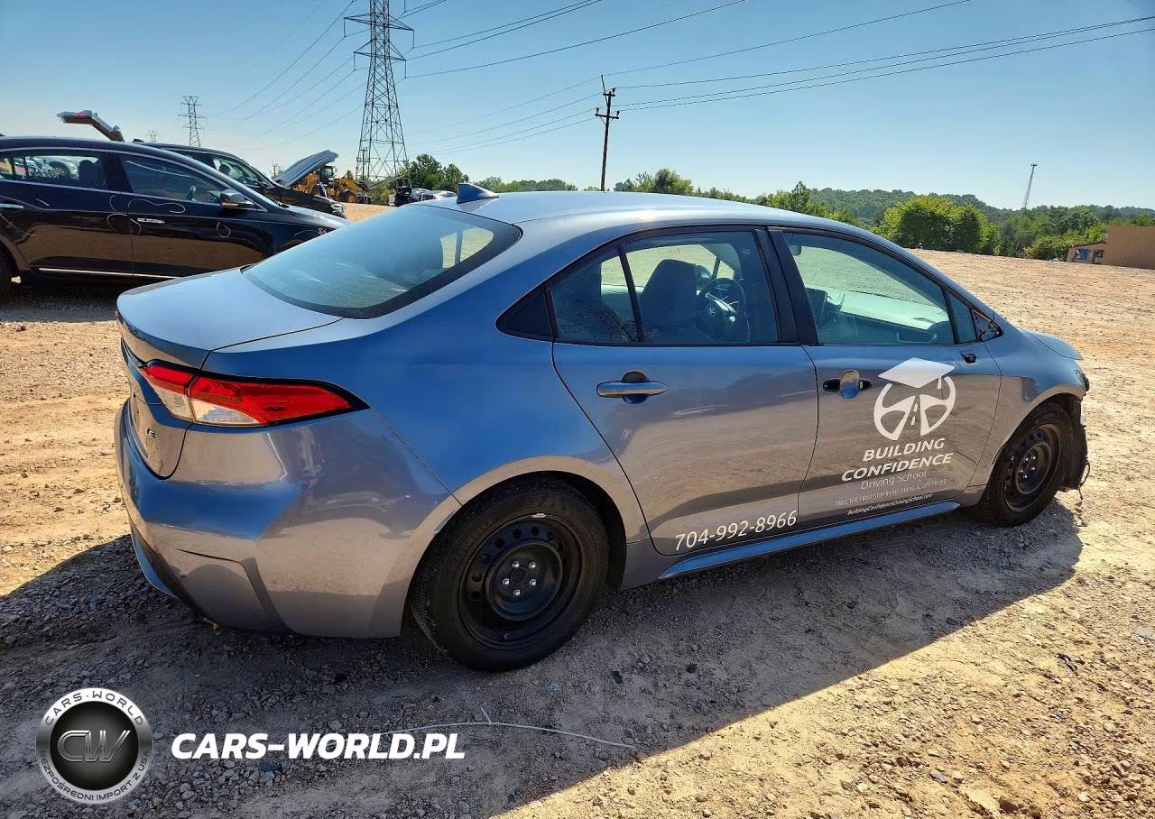 2021 Toyota Corolla Le VIN:5YFEPMAE6MP222475 - 3
