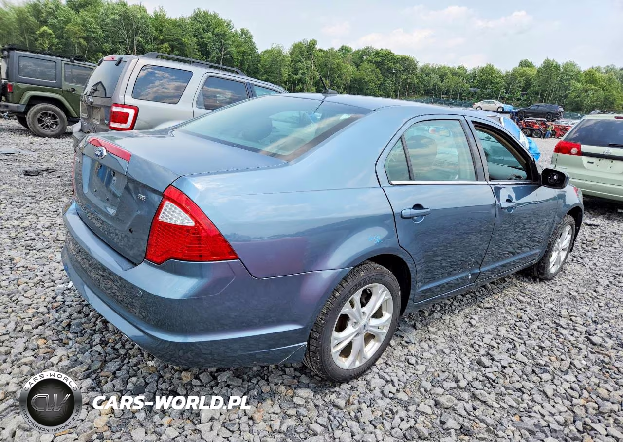 2012 Ford Fusion Se VIN:3FAHP0HA5CR253739 - 3