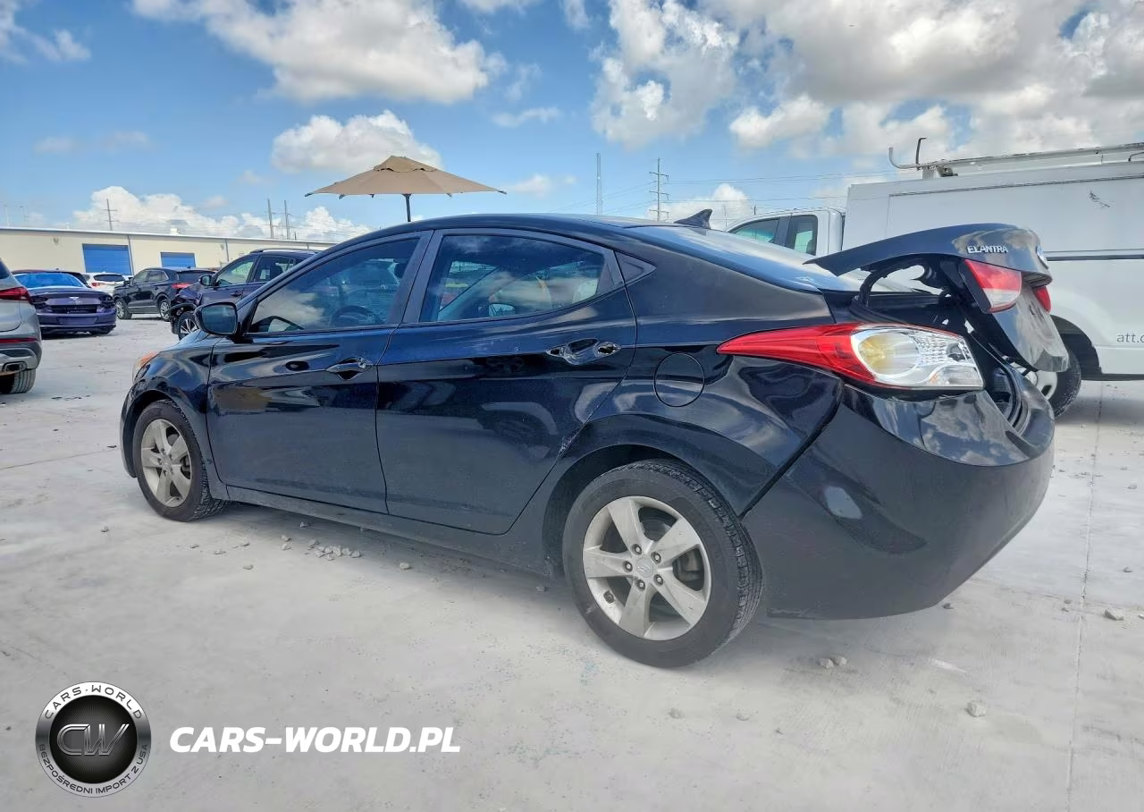 2012 Hyundai Elantra Gls VIN:KMHDH4AE2CU356485 - 2