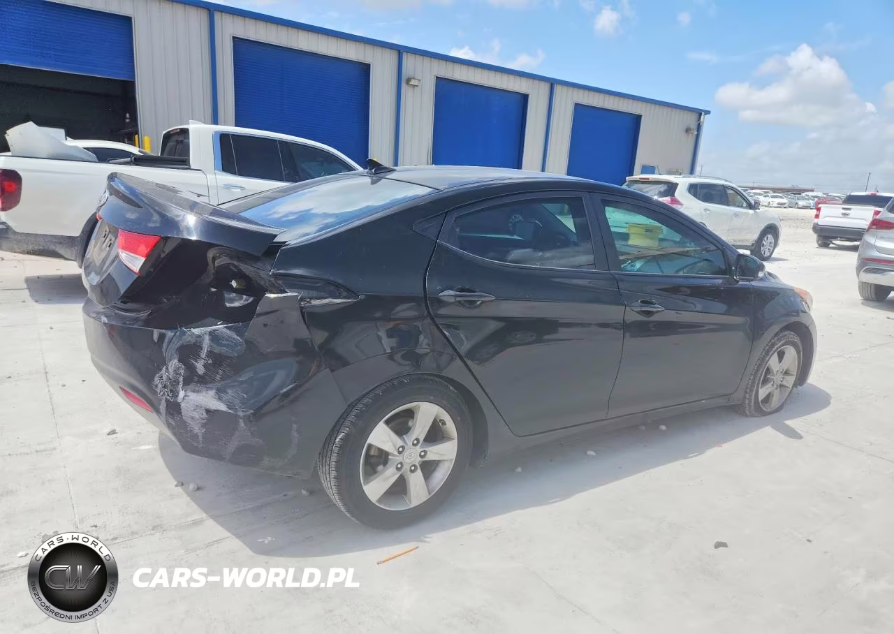 2012 Hyundai Elantra Gls VIN:KMHDH4AE2CU356485 - 3