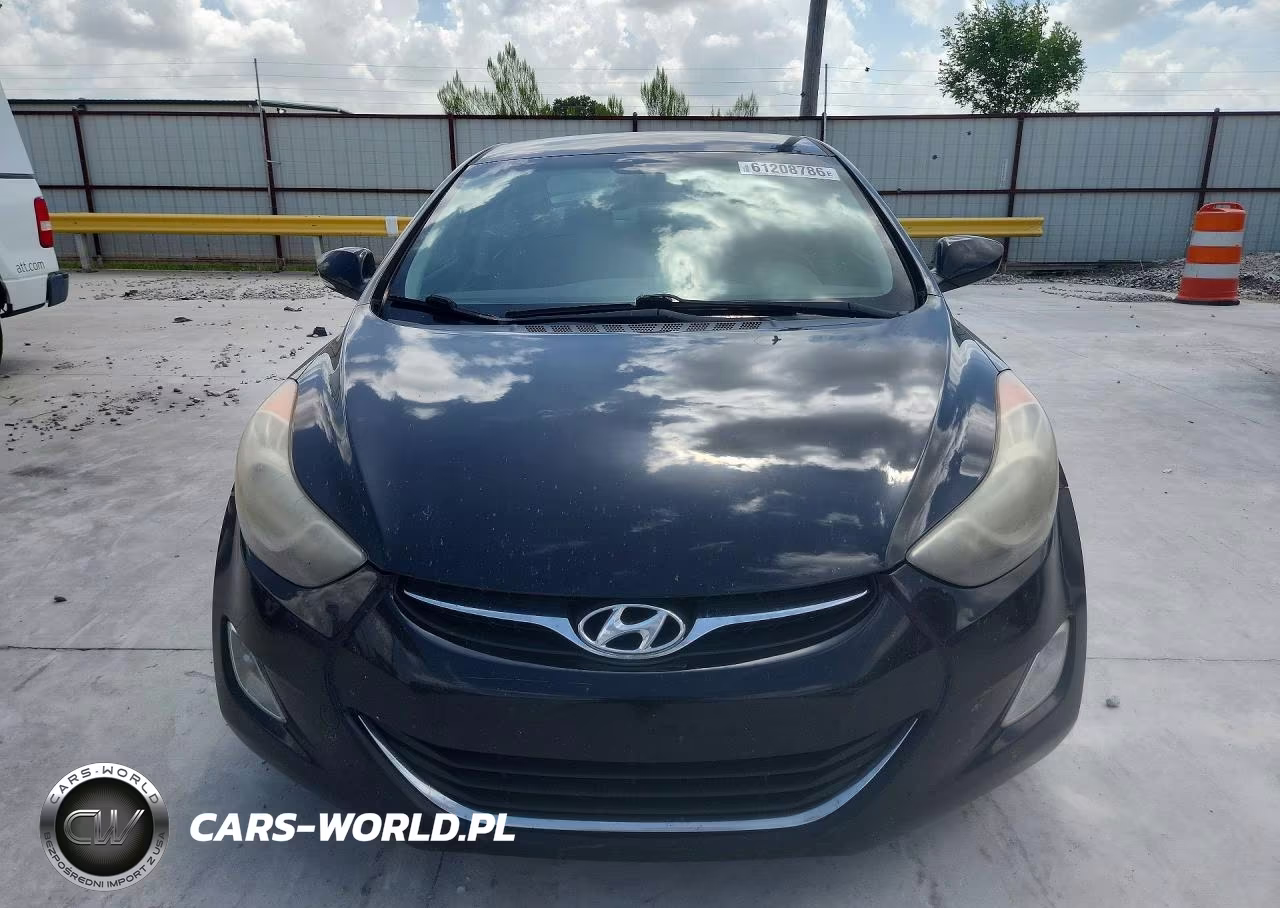 2012 Hyundai Elantra Gls VIN:KMHDH4AE2CU356485 - 5