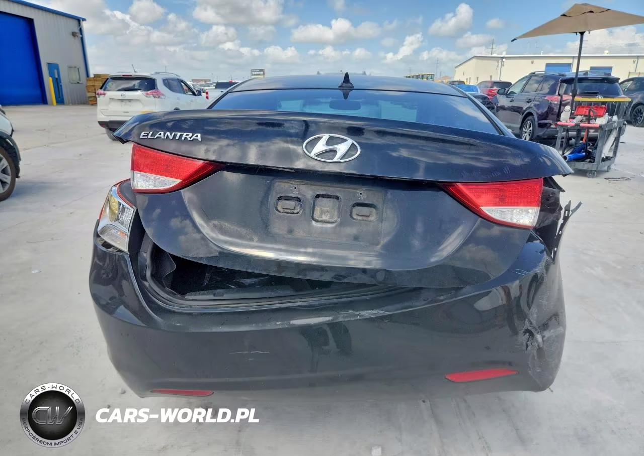 2012 Hyundai Elantra Gls VIN:KMHDH4AE2CU356485 - 6