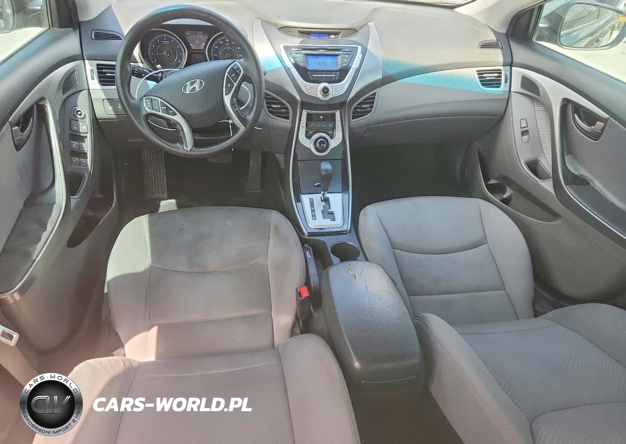 2012 Hyundai Elantra Gls VIN:KMHDH4AE2CU356485 - 8