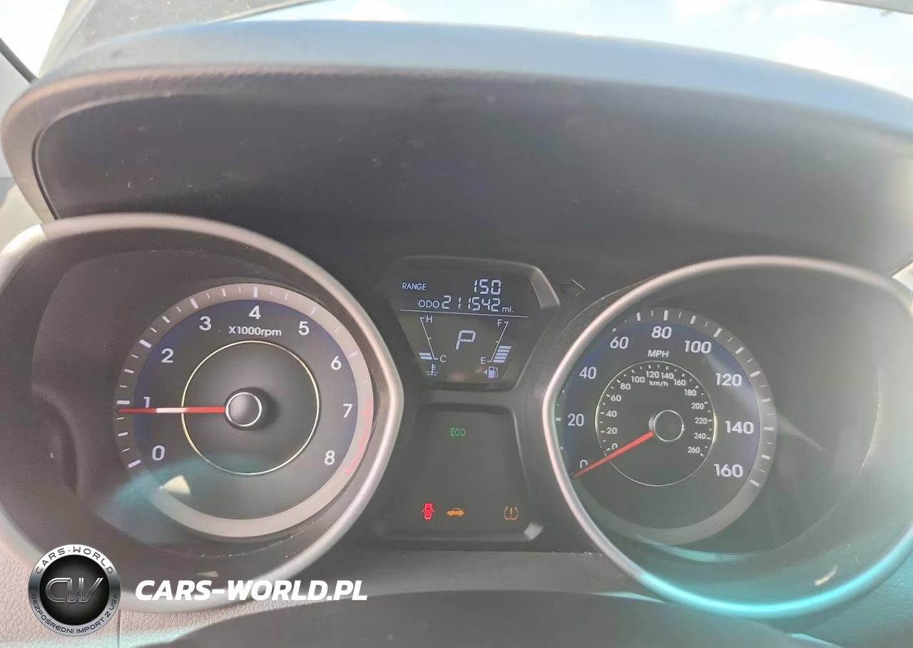 2012 Hyundai Elantra Gls VIN:KMHDH4AE2CU356485 - 9