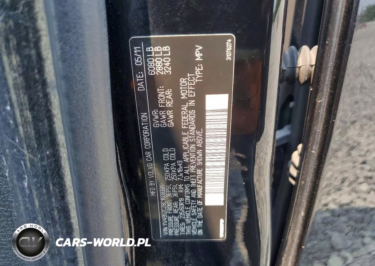 2012 Volvo Xc90 3.2 VIN:YV4952CZ8C1608391 - 13