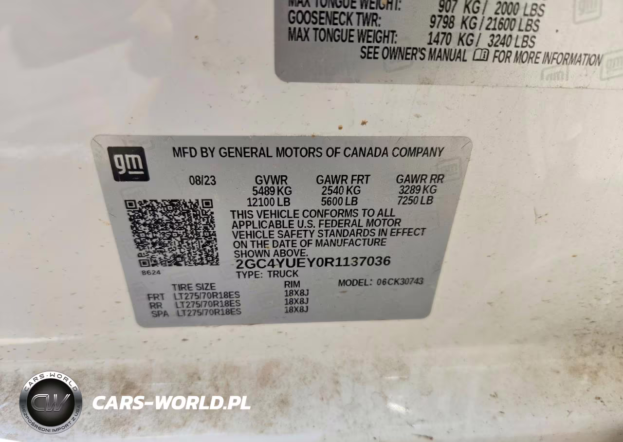 2024 Chevrolet Silverado 3500 Ltz Crew Cab 4Wd Diesel VIN:2GC4YUEY0R1137036 - 13