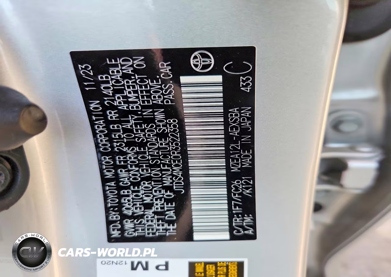 2024 Toyota Corolla Se VIN:JTDS4MCE0R3522358 - 12