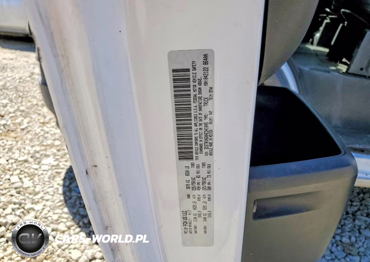 2017 Ram Promaster 1500 1500 Standard VIN:3C6TRVAGXHE541045 - 13