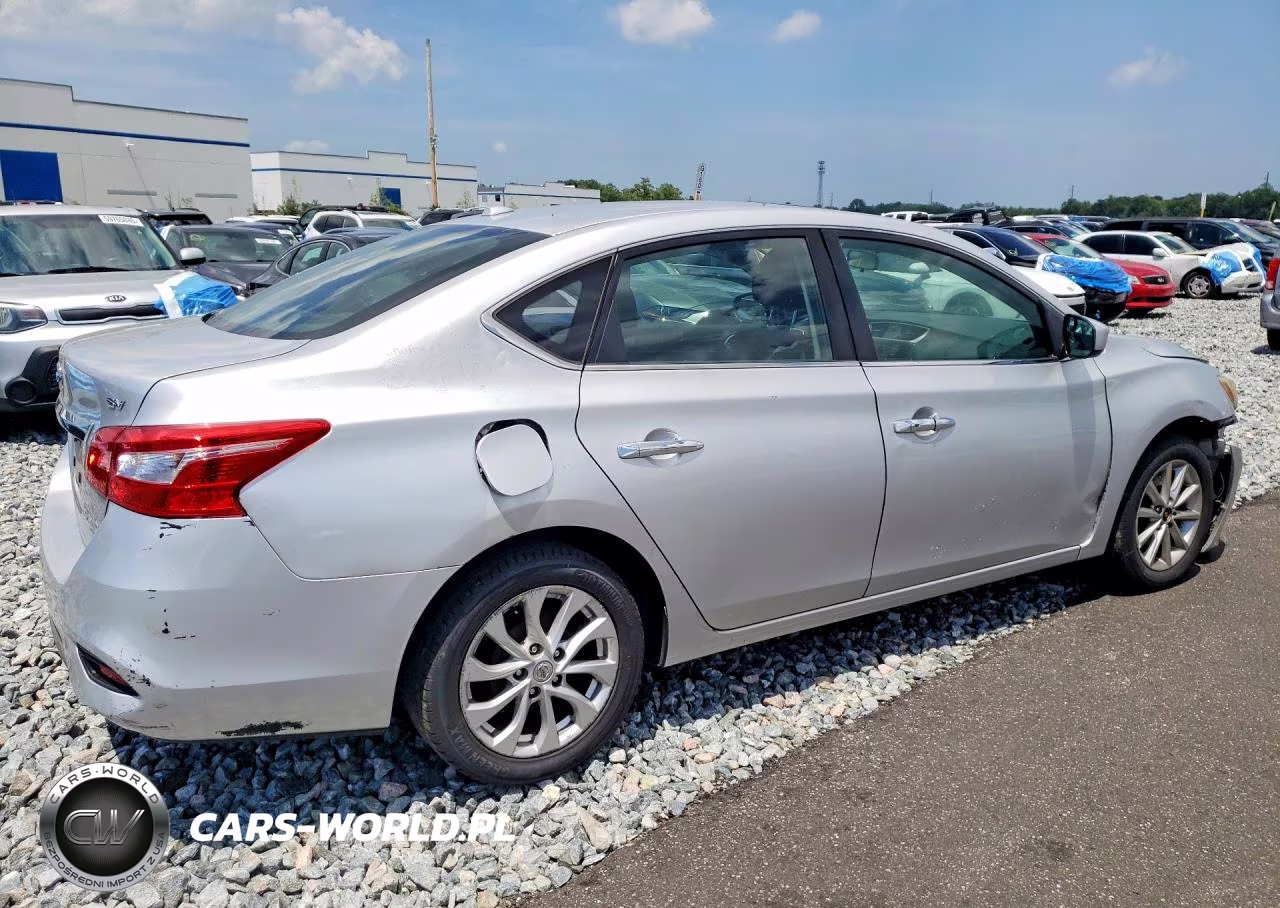 2017 Nissan Sentra Sv VIN:3N1AB7AP4HY347127 - 3