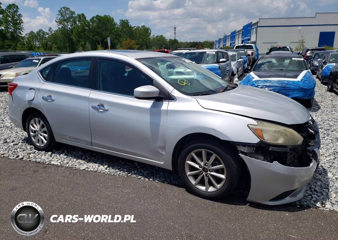 2017 Nissan Sentra Sv VIN:3N1AB7AP4HY347127 - 4
