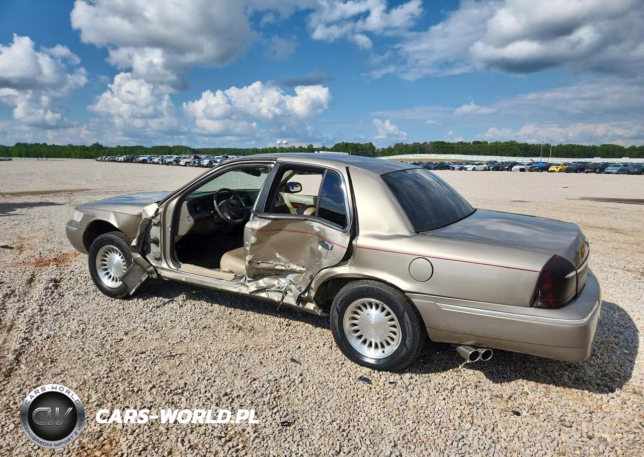 2001 Mercury Grand Marquis Ls VIN:2MEFM75W81X626692 - 2