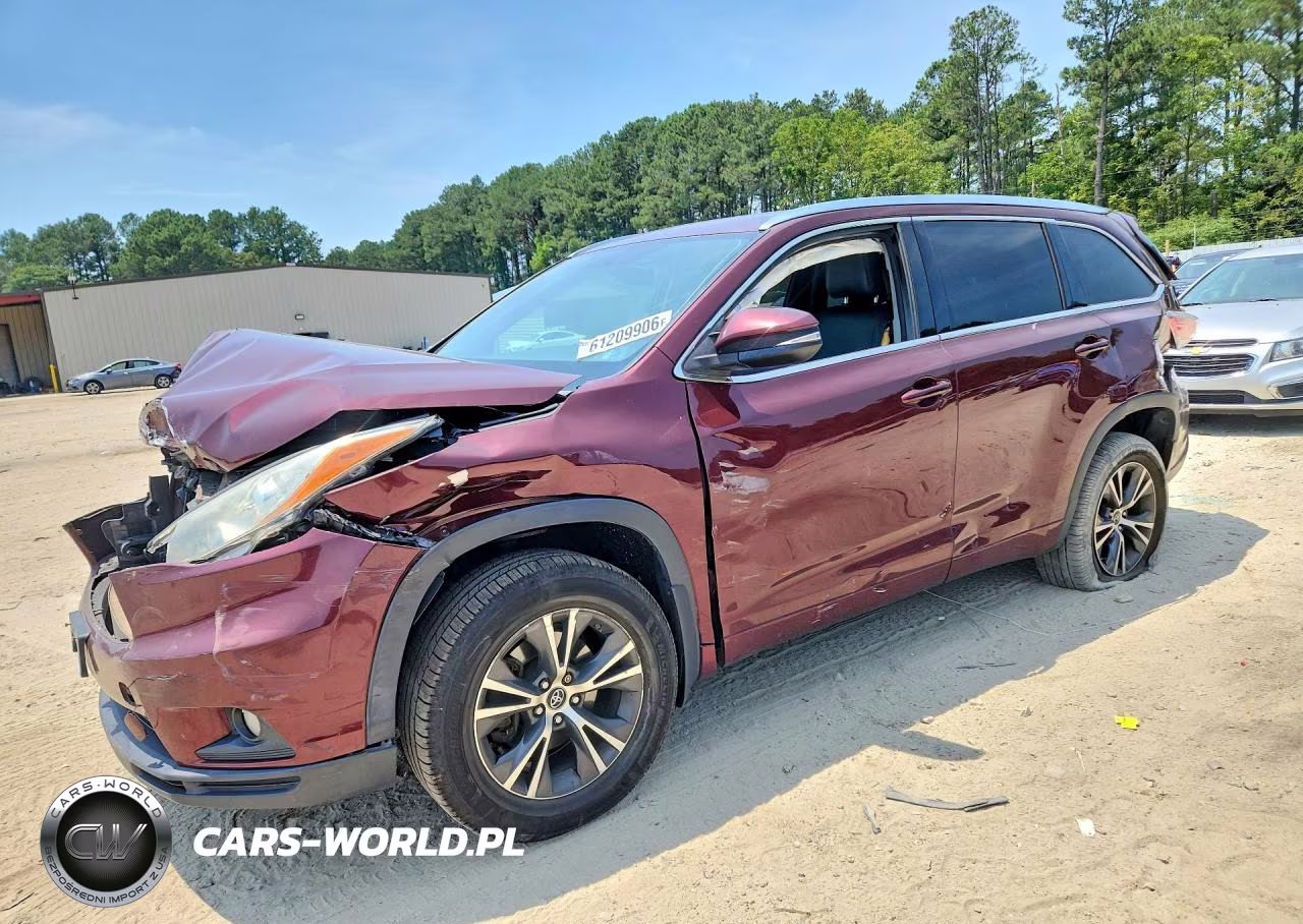 2016 Toyota Highlander Xle