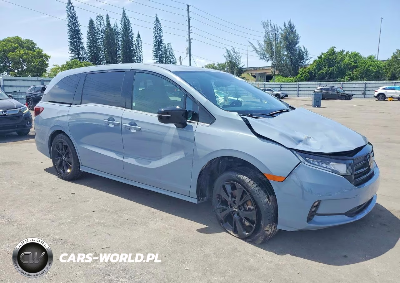 2024 Honda Odyseey VIN:5FNRL6H76RB053402 - 4