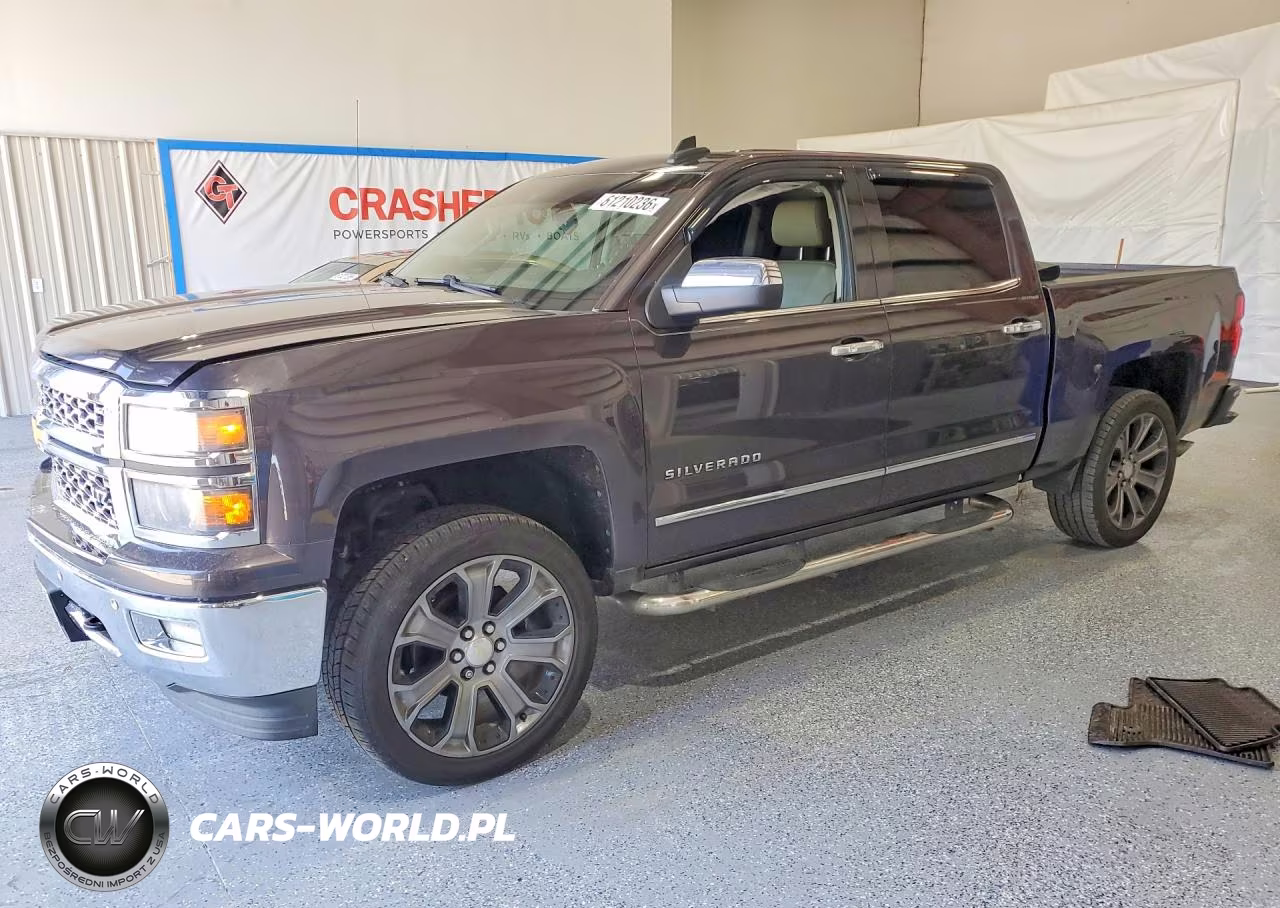 2015 Chevrolet Silverado K1500 Ltz VIN:3GCUKSEC1FG109730 - 1