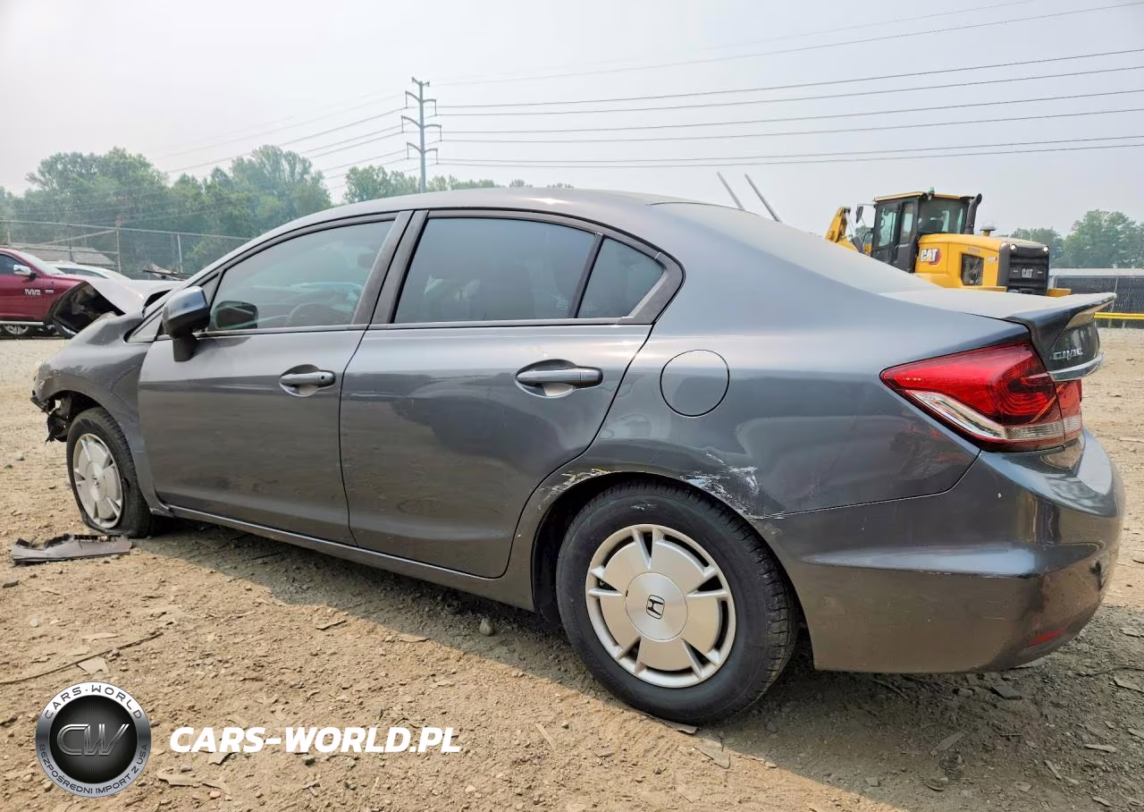 2013 Honda Civic Hf VIN:2HGFB2F60DH552967 - 2