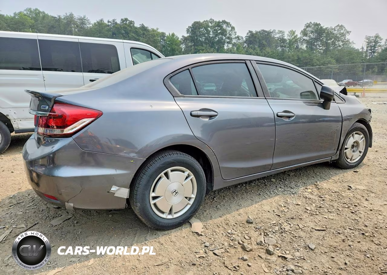 2013 Honda Civic Hf VIN:2HGFB2F60DH552967 - 3