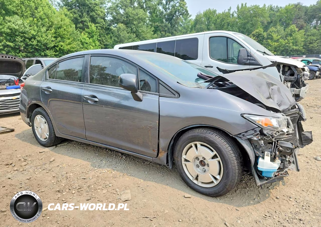 2013 Honda Civic Hf VIN:2HGFB2F60DH552967 - 4