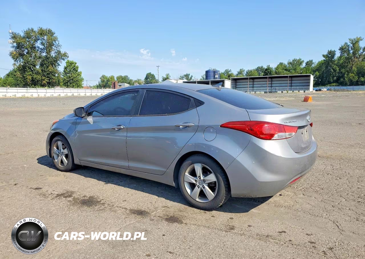 2013 Hyundai Elantra Gls VIN:KMHDH4AE6DU489722 - 2