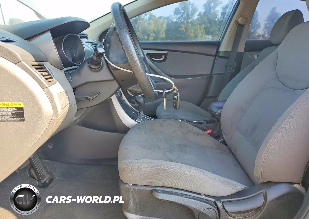 2013 Hyundai Elantra Gls VIN:KMHDH4AE6DU489722 - 7