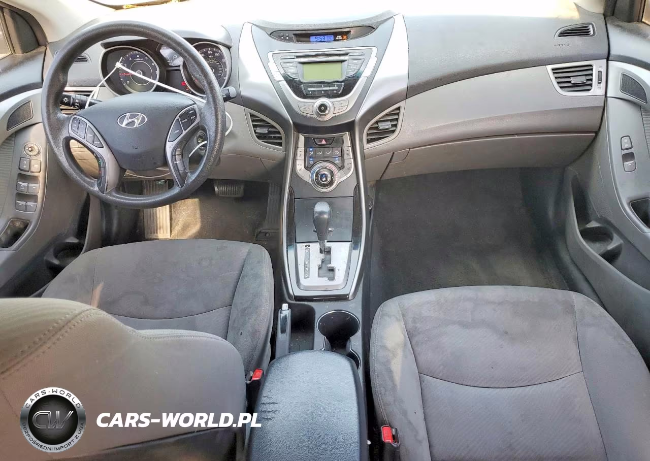 2013 Hyundai Elantra Gls VIN:KMHDH4AE6DU489722 - 8