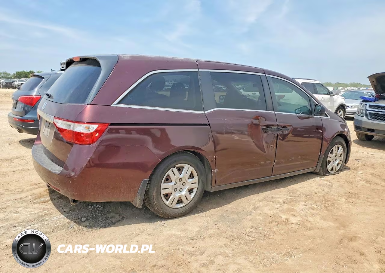 2011 Honda Odyssey Lx VIN:5FNRL5H24BB083485 - 3
