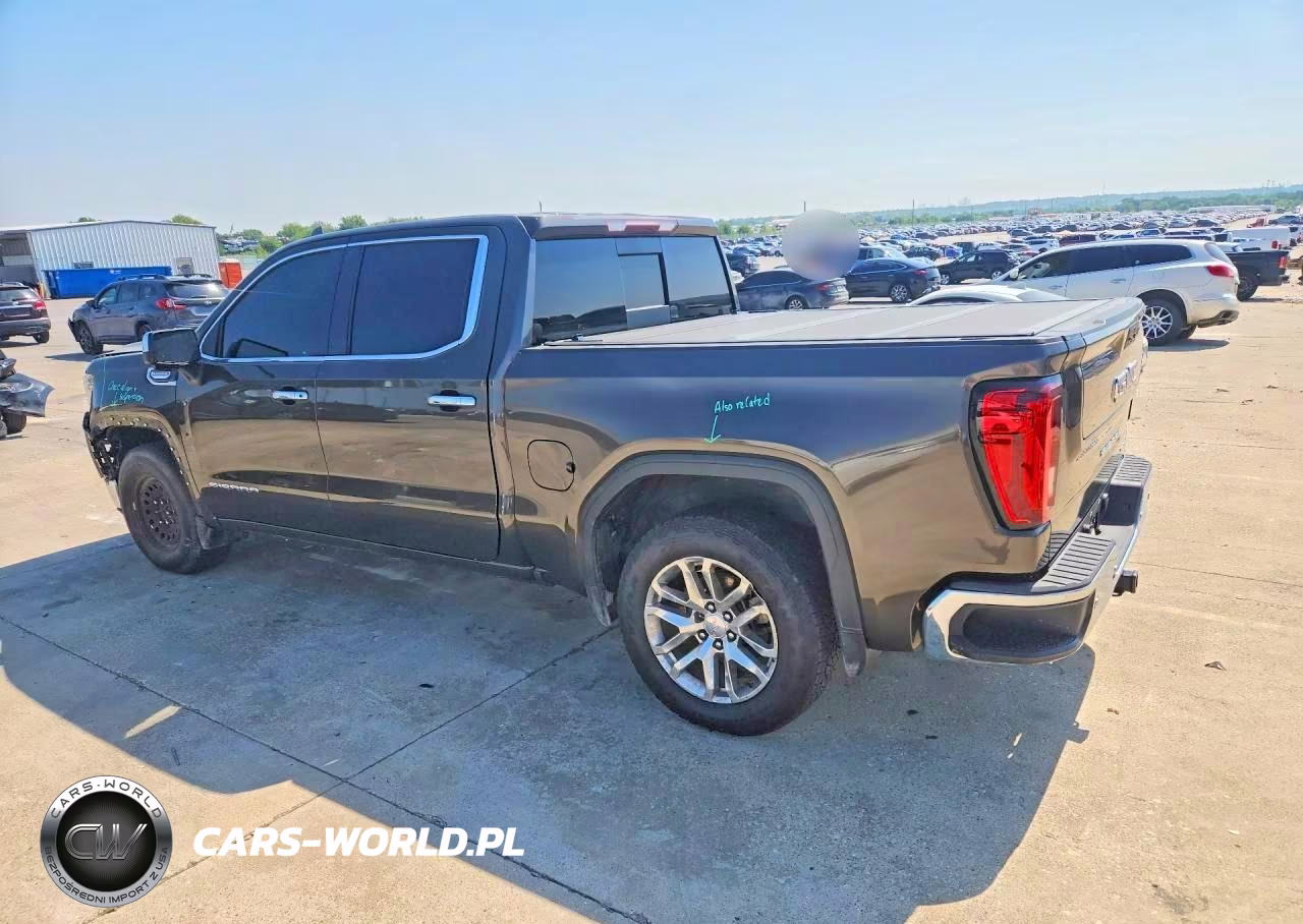 2019 GMC Sierra C1500 Slt VIN:1GTP8DED4KZ167485 - 2