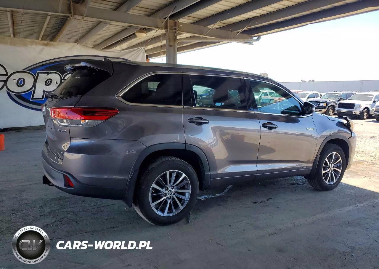2018 Toyota Highlander Hybrid Xle VIN:5TDJGRFH7JS050765 - 3