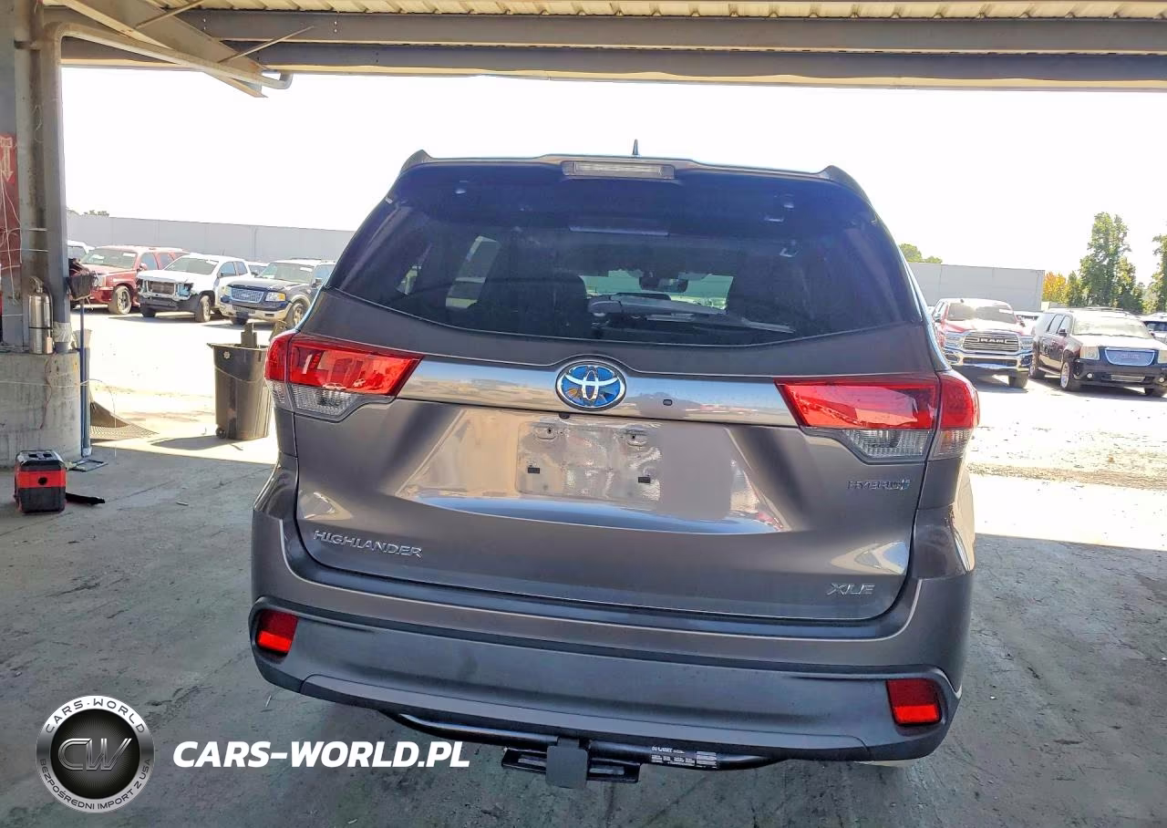 2018 Toyota Highlander Hybrid Xle VIN:5TDJGRFH7JS050765 - 6