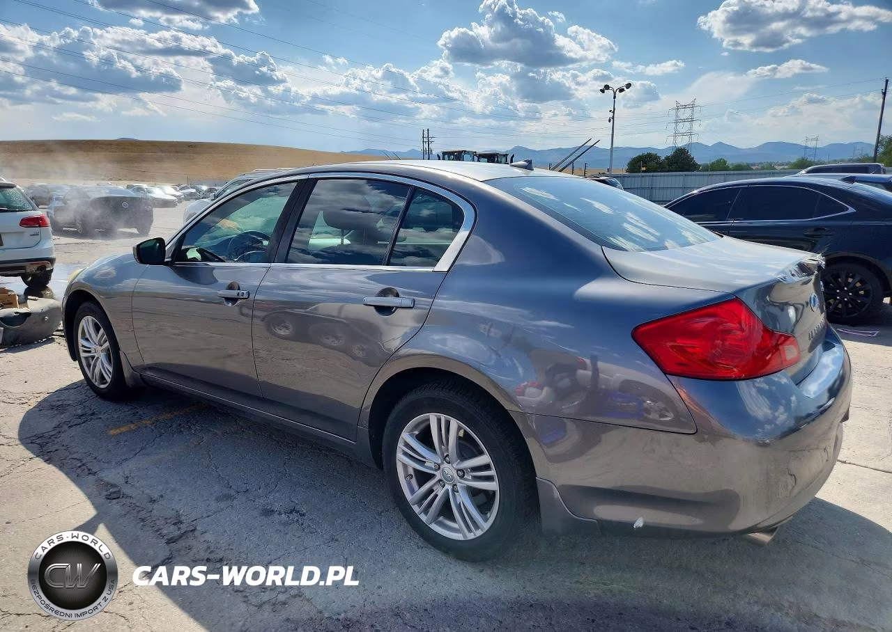 2011 Infiniti G25 Sedan X VIN:JN1DV6AR3BM651835 - 2
