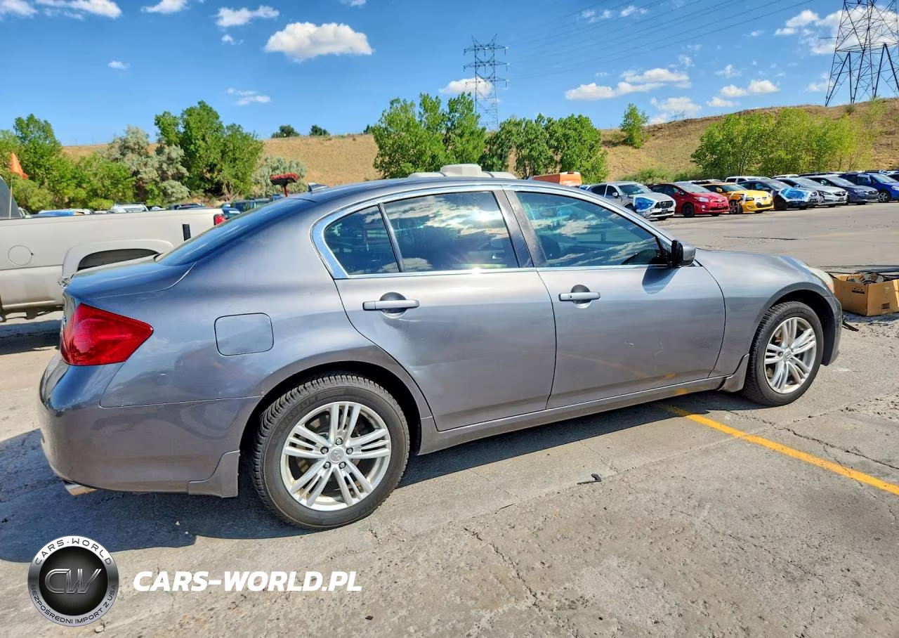2011 Infiniti G25 Sedan X VIN:JN1DV6AR3BM651835 - 3