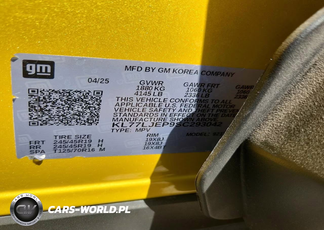2025 Chevrolet Trax 2Rs VIN:KL77LJEP9SC293042 - 13