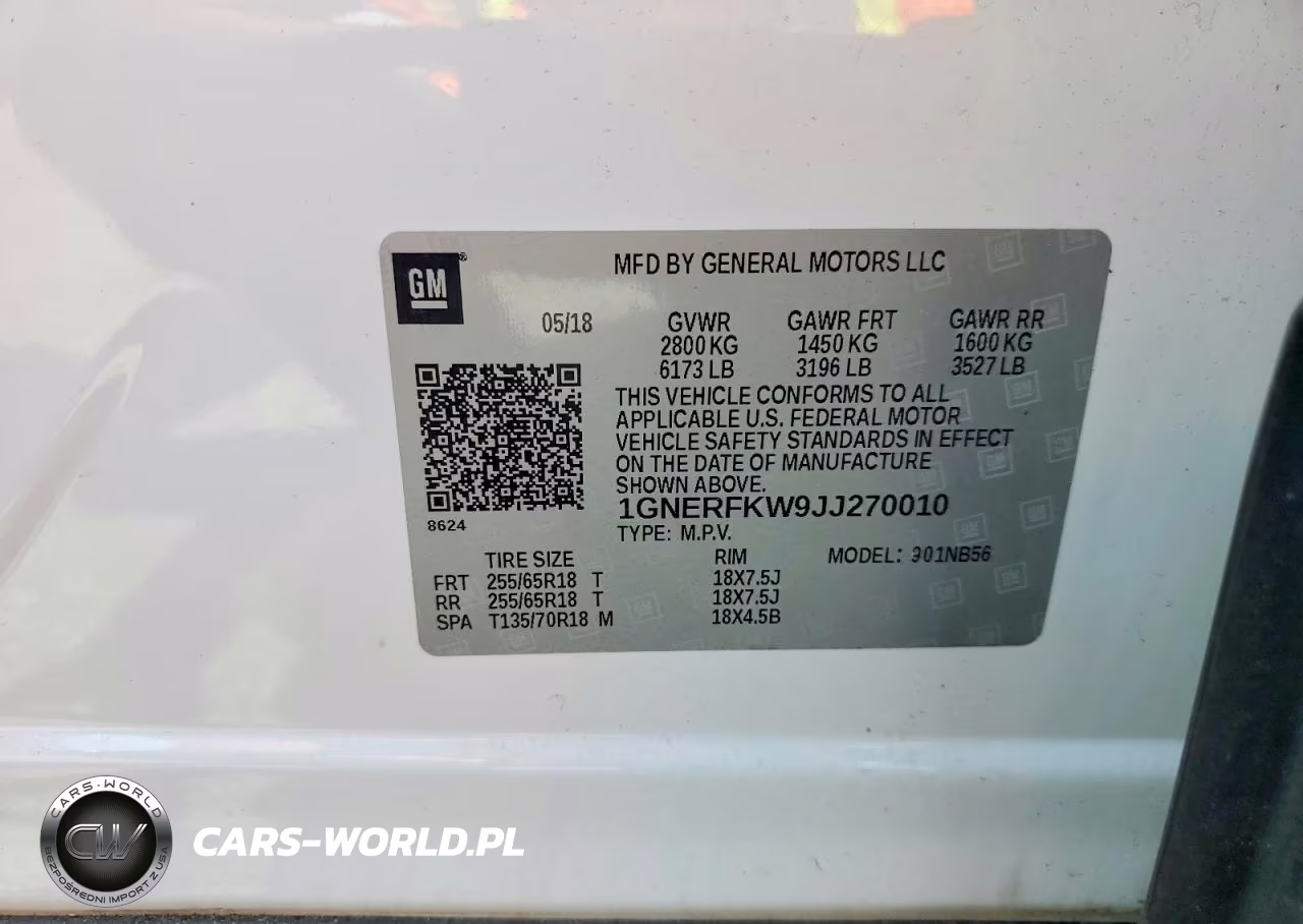 2018 Chevrolet Traverse Ls VIN:1GNERFKW9JJ270010 - 13