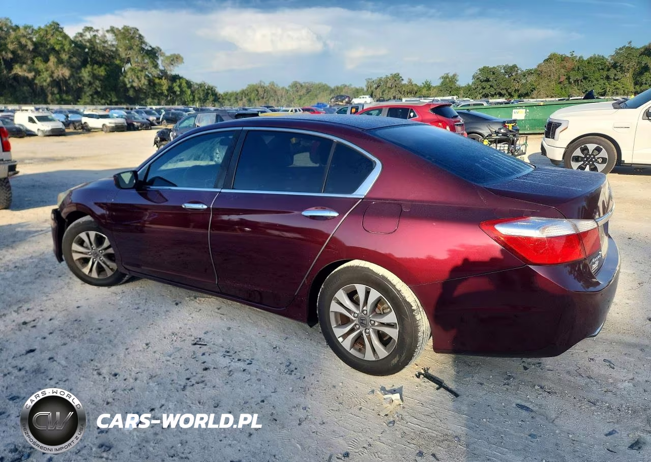 2014 Honda Accord Lx VIN:1HGCR2F30EA037293 - 2