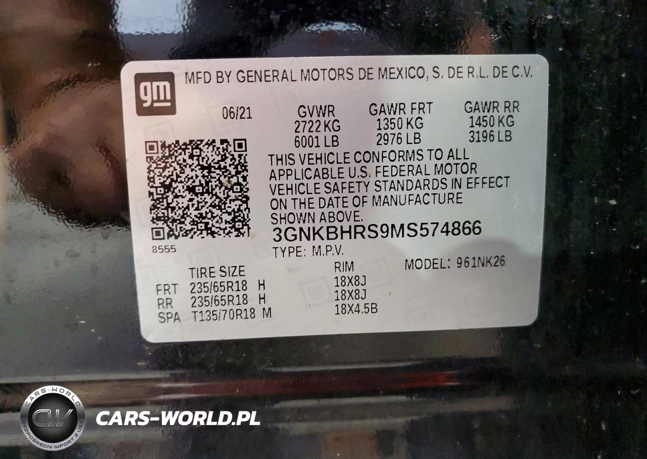 2021 Chevrolet Blazer 2Lt VIN:3GNKBHRS9MS574866 - 13