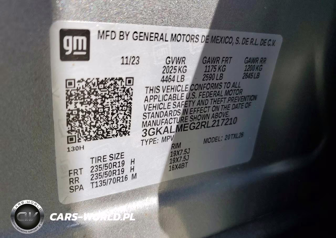 2024 GMC Terrain Sle VIN:3GKALMEG2RL217210 - 14