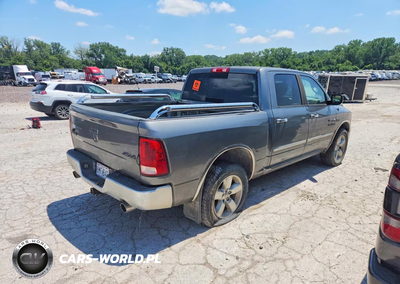2013 Ram 1500 Slt VIN:1C6RR7LT9DS592172 - 3