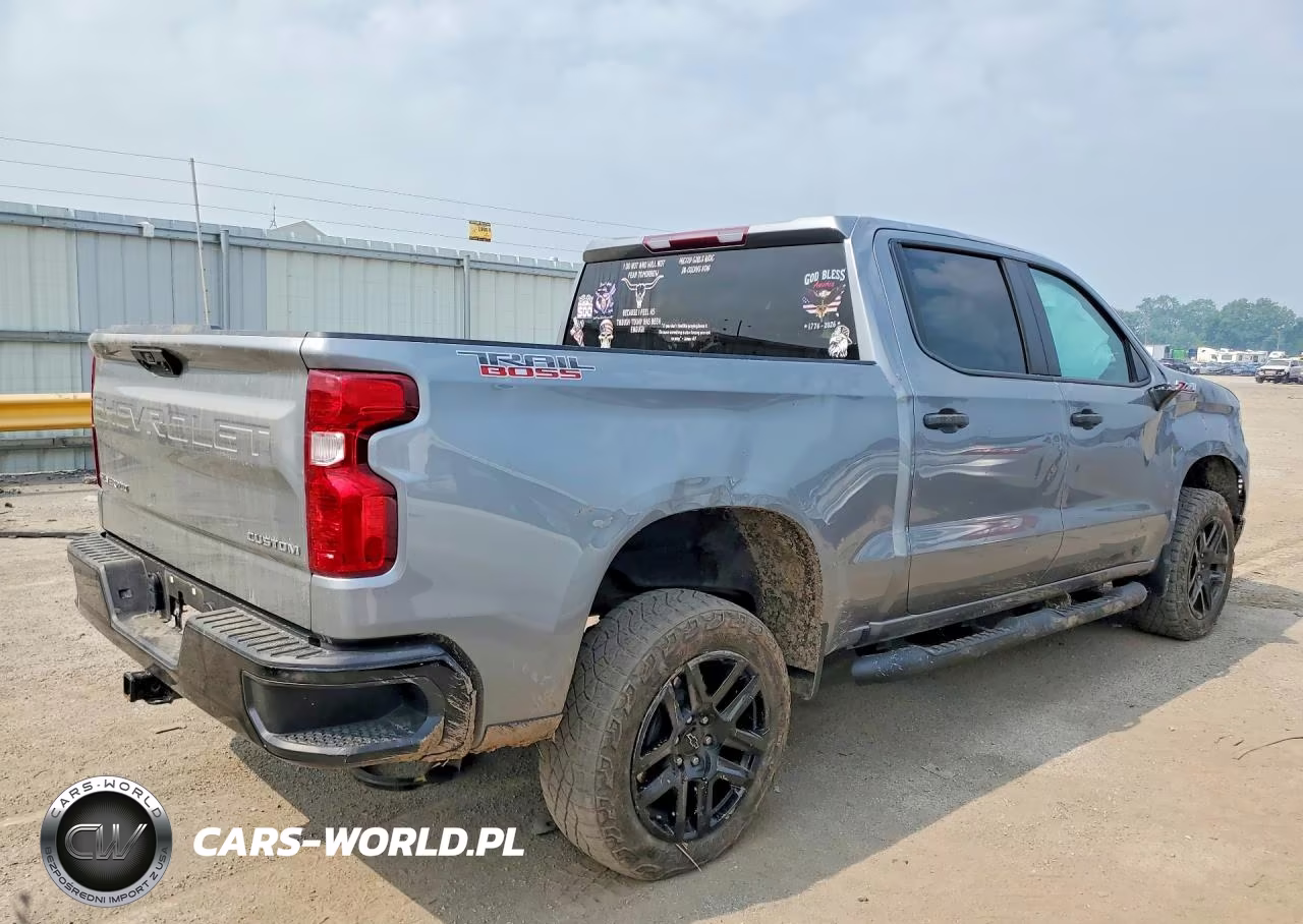 2023 Chevrolet Silverado K1500 Trail Boss Custom VIN:3GCPDCEK0PG233509 - 3
