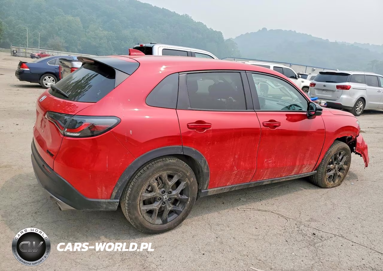 2025 Honda Hr-V Sport VIN:3CZRZ2H55SM718176 - 3
