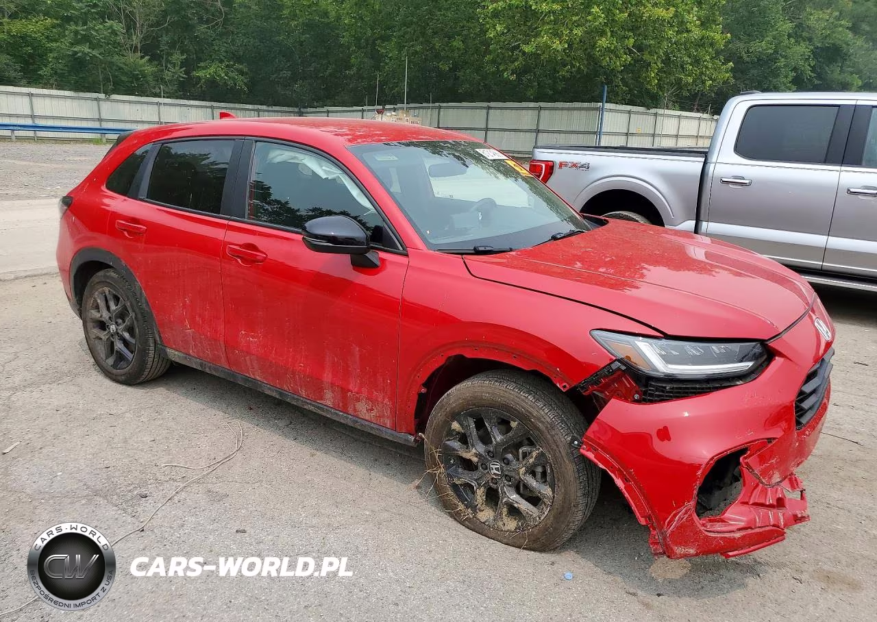 2025 Honda Hr-V Sport VIN:3CZRZ2H55SM718176 - 4