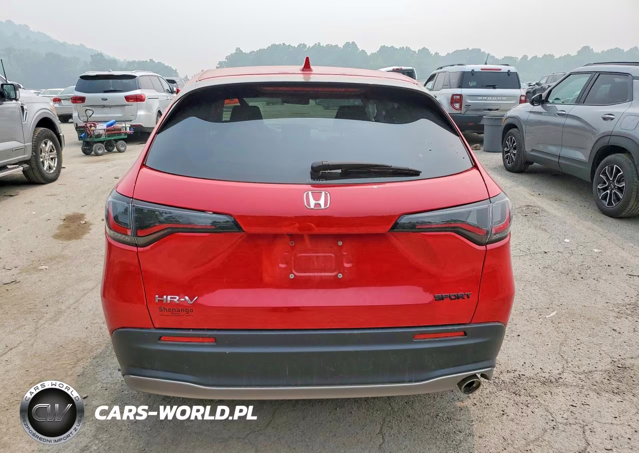 2025 Honda Hr-V Sport VIN:3CZRZ2H55SM718176 - 6